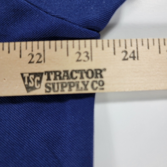 VINEYARD VINES Performance Polo Shirt Men's Large Navy USA Flag Whale Stretch - Picture 8 of 12